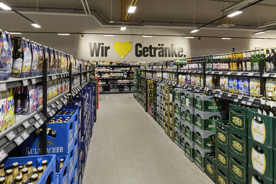 Getränkeabteilung Getränkeabteilung